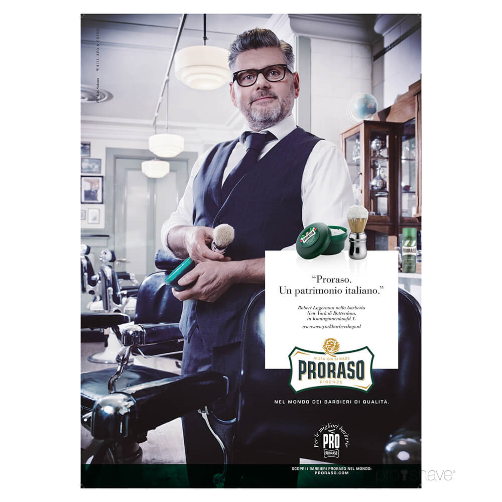 Proraso Plakat Robert - Proraso Plakater  - 8422554000251