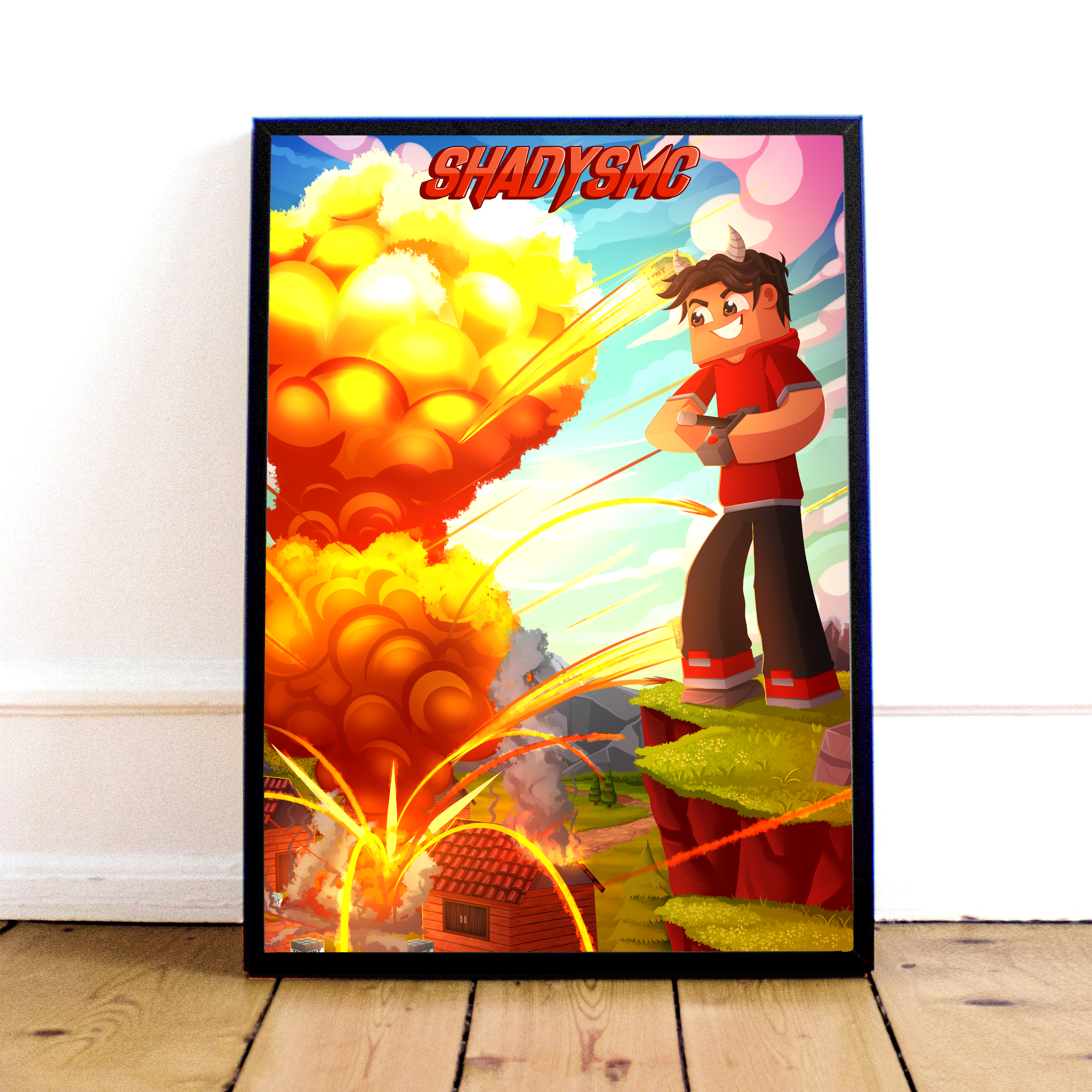 Shadys Tnt Plakat Geekd - Shadysmc Plakater