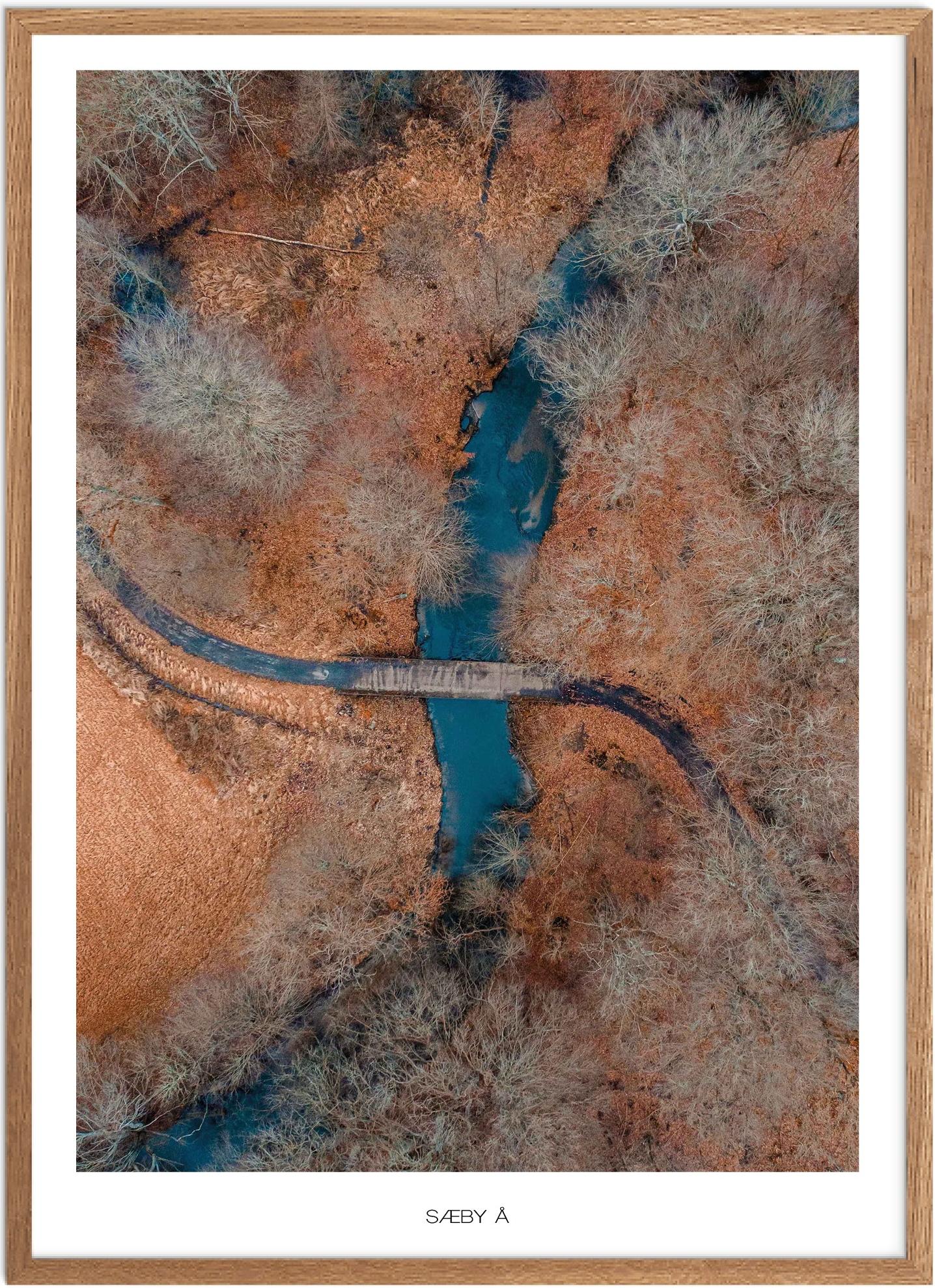 Plakat Den Skovkranste Naturplakat Plakater Nordjylland Plakat Plakatsnedkeren Drone Plakater - Plakatsnedkeren Plakater