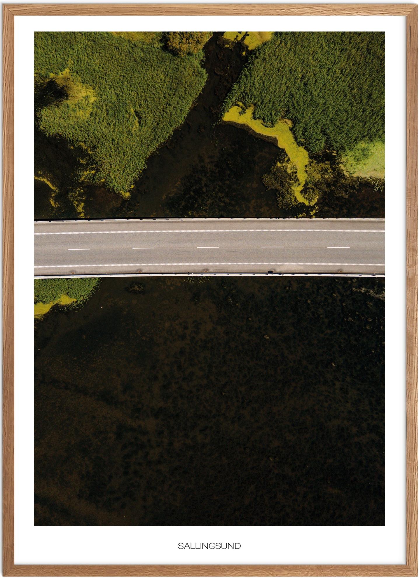Plakat Sallingsund Naturplakat Plakater Nordjylland Plakat Plakatsnedkeren Bestsellere - Plakatsnedkeren Plakater