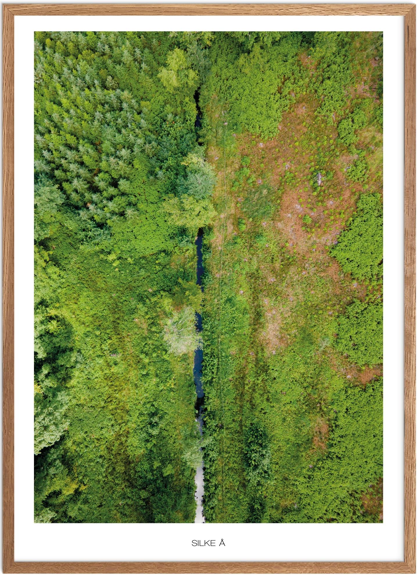 Plakat Silke Naturplakat Plakater Fyn Plakat Plakatsnedkeren Drone Plakater - Plakatsnedkeren Plakater