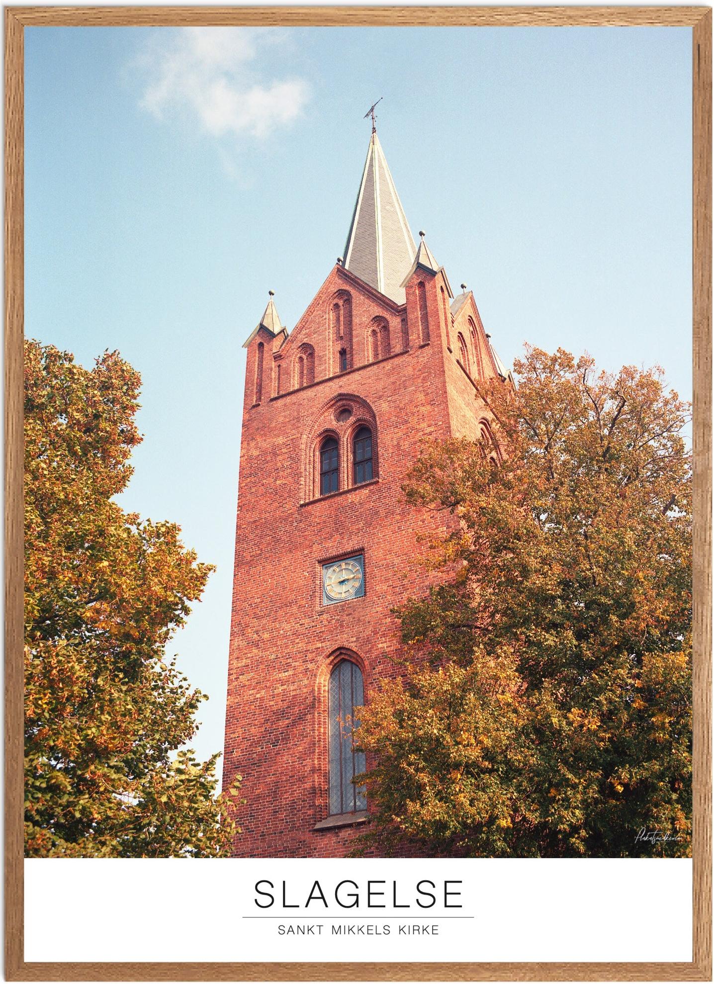 Plakat Sankt Mikkels Kirke Naturplakat Recommended Products Seguno Plakat Plakatsnedkeren - Plakatsnedkeren Plakater