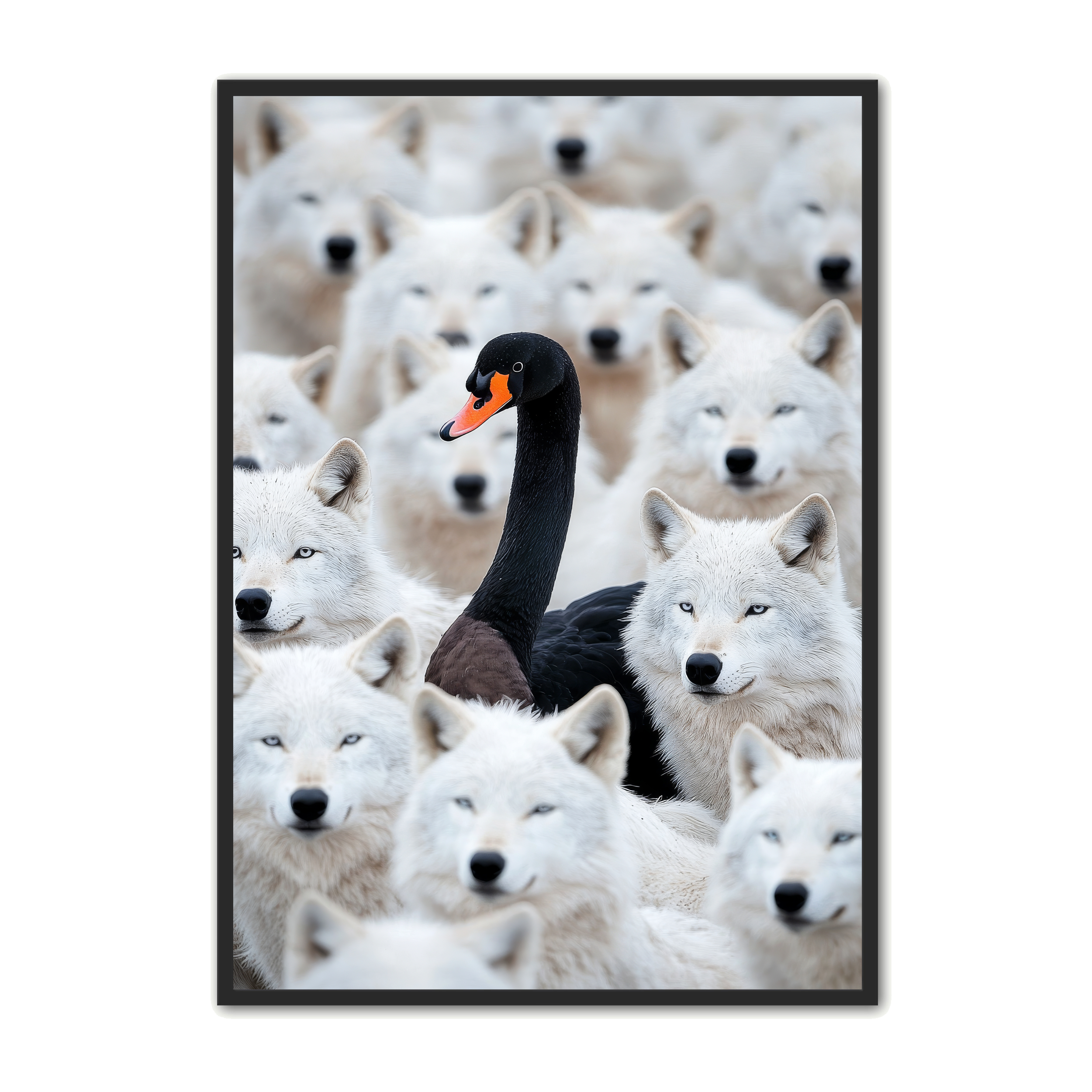 Plakat Med Svane Plakat Den Sorte Svane - Ny Plakat Plakater