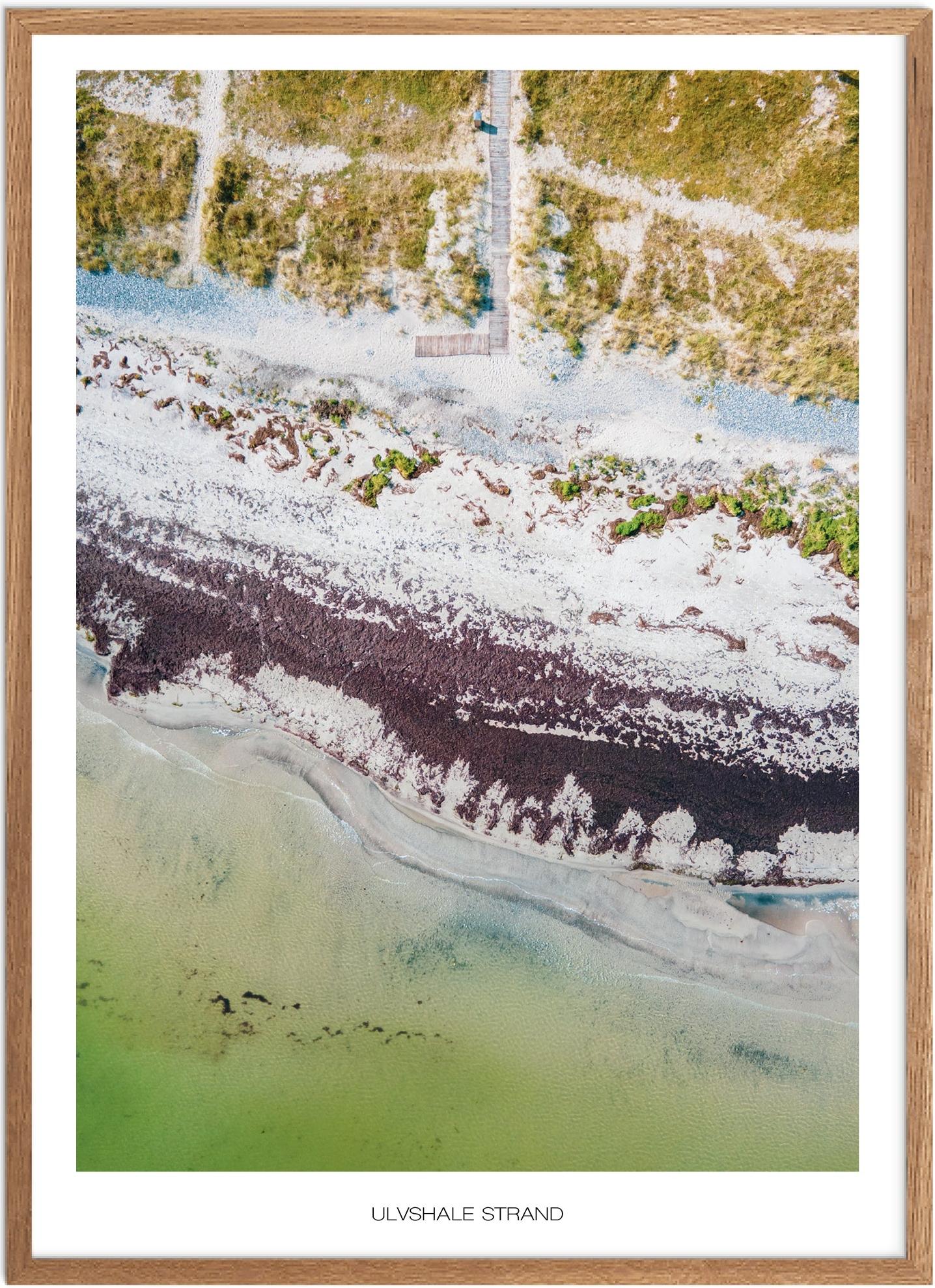 Plakat Ulvshale Strand Naturplakat Recommended Products Seguno Plakat Plakatsnedkeren Drone Plakater - Plakatsnedkeren Plakater