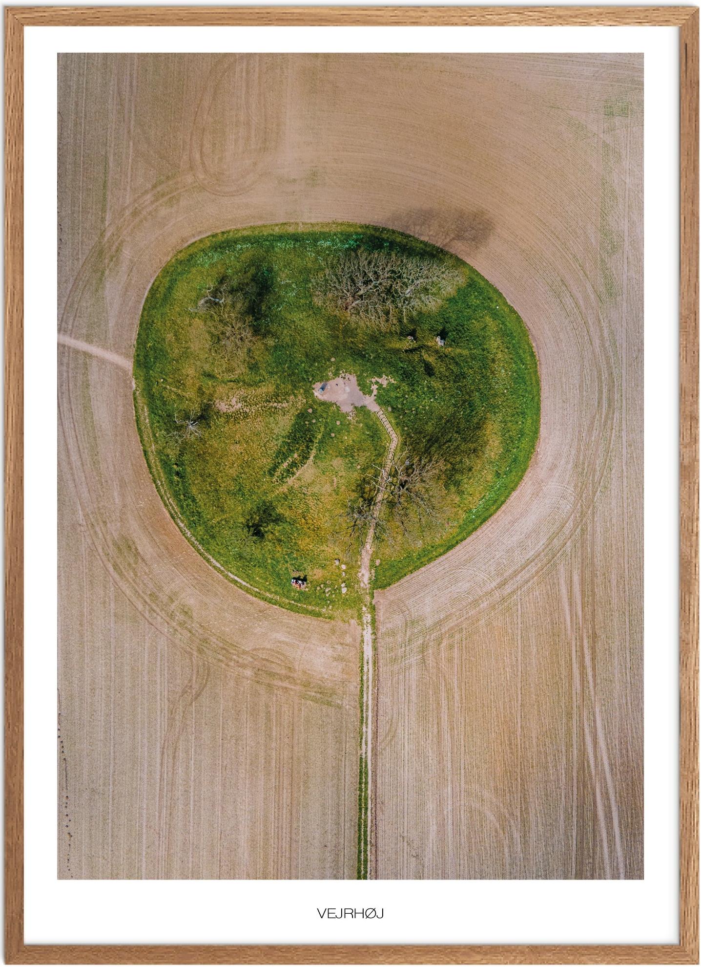 Plakat Vejrhøj Naturplakat Plakater Vestsjælland Plakat Plakatsnedkeren Plakater Odsherred - Plakatsnedkeren Plakater