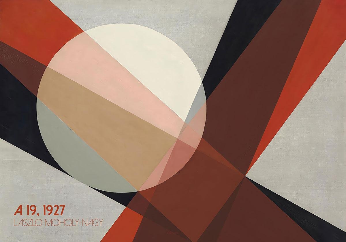 1927 Bauhaus Plakat Laszlo Maholy Nagy - Unikplakat.dk Plakater