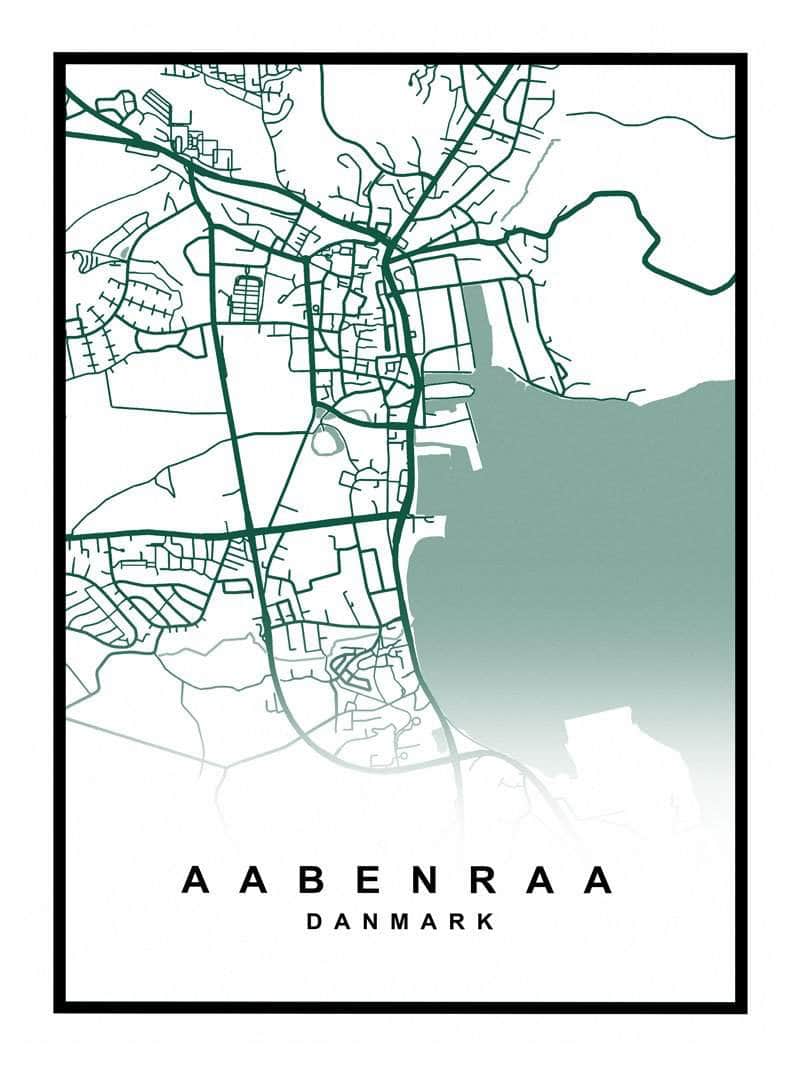 Aabenraa Plakat - Postersbyus Plakater