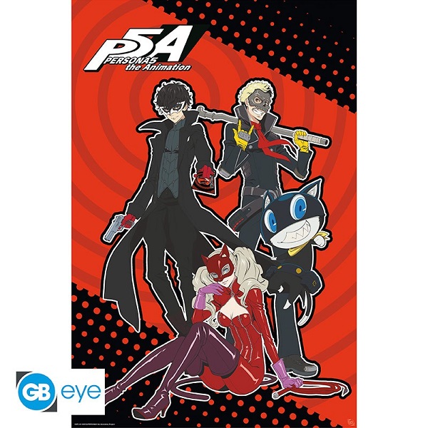 Persona Phantom Thieves Poster Plakat 61x91 5cm - !andet Plakater  - 3665361109341