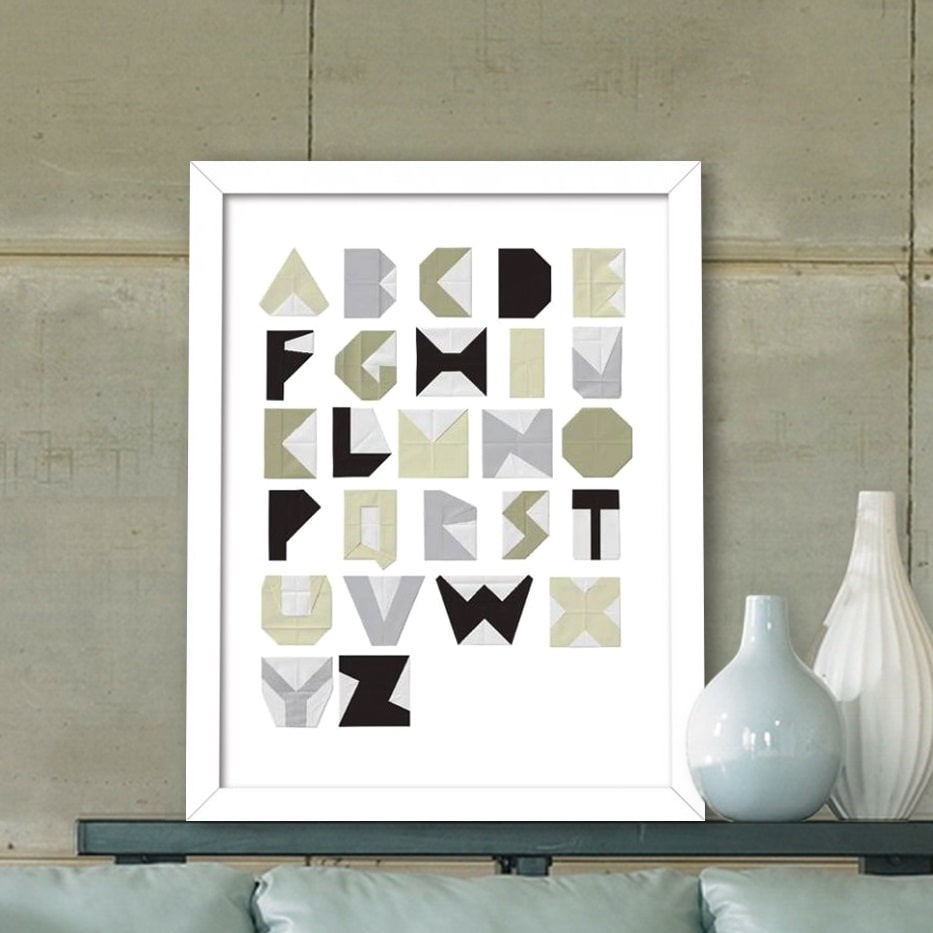 Plakat Alfabetet Fra Til - Plakater