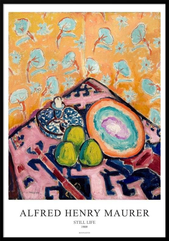 Alfred Henry Maurer Still Life Plakat - Unikplakat.dk Plakater
