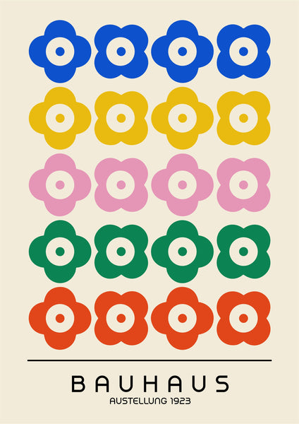 Bauhaus Plakat 100 Farvebaseret System - Plakat Portalen Plakater