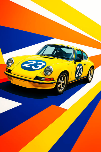Bil Plakat Porsche 911 - Plakat Portalen Plakater