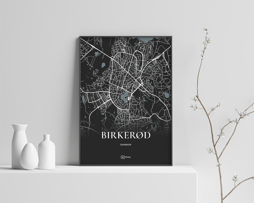 Sort Birkerød Plakaten - Printway Plakater