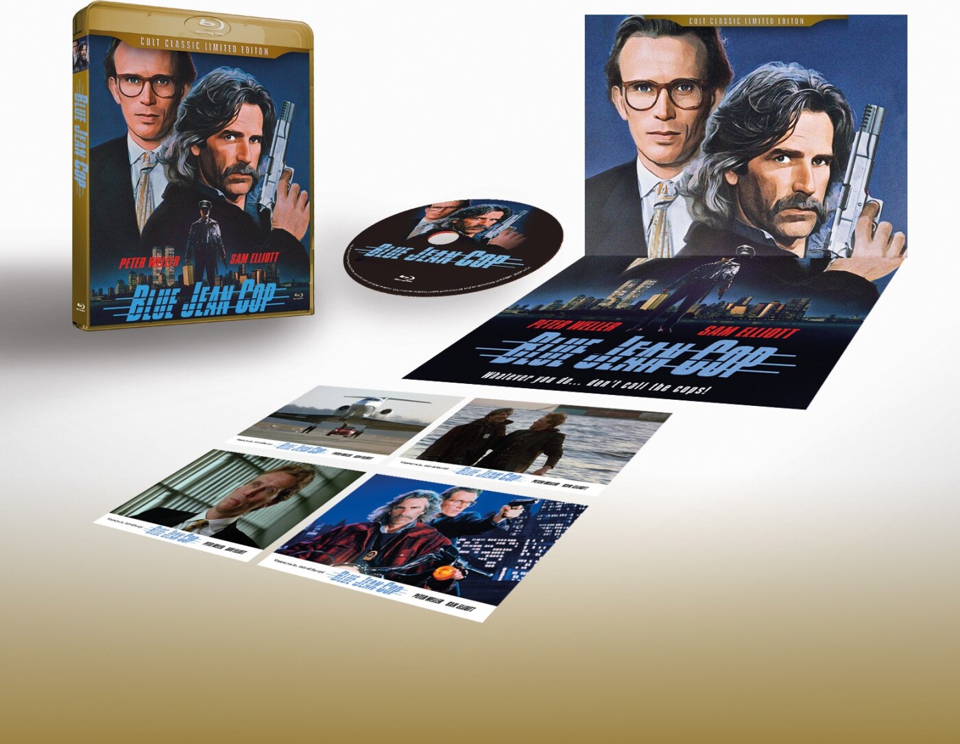 Blue Jean Cop Limited Poster Edition Blu Ray - Plakater  - 5705643990187