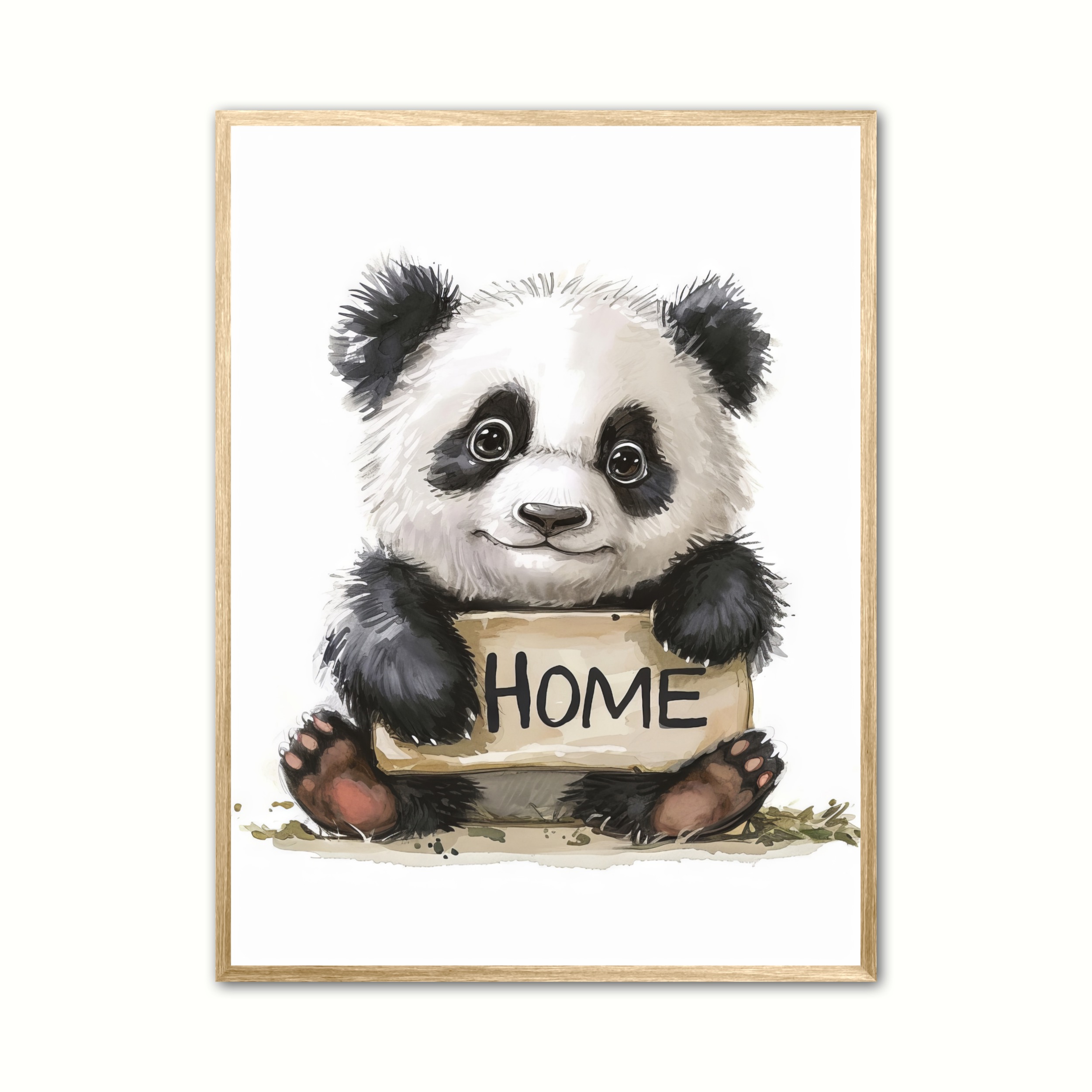 Plakat Med Panda Plakat Home - Ny Plakat Plakater