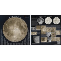 Celestron Moon Map Plakat - Celestron Plakater  - 050234937047