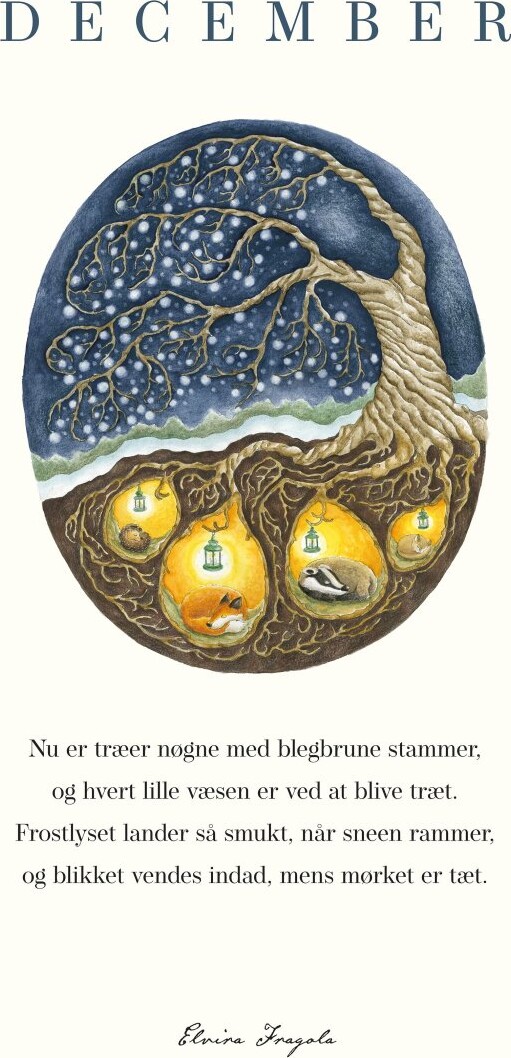 December året Plakat - Turbine Plakater  - 9788740679571