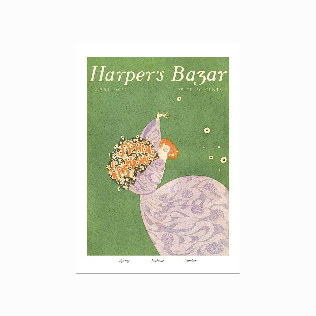 Fashion Plakat Harper Bazaar Spring Fashion Number - Designplakater Plakater