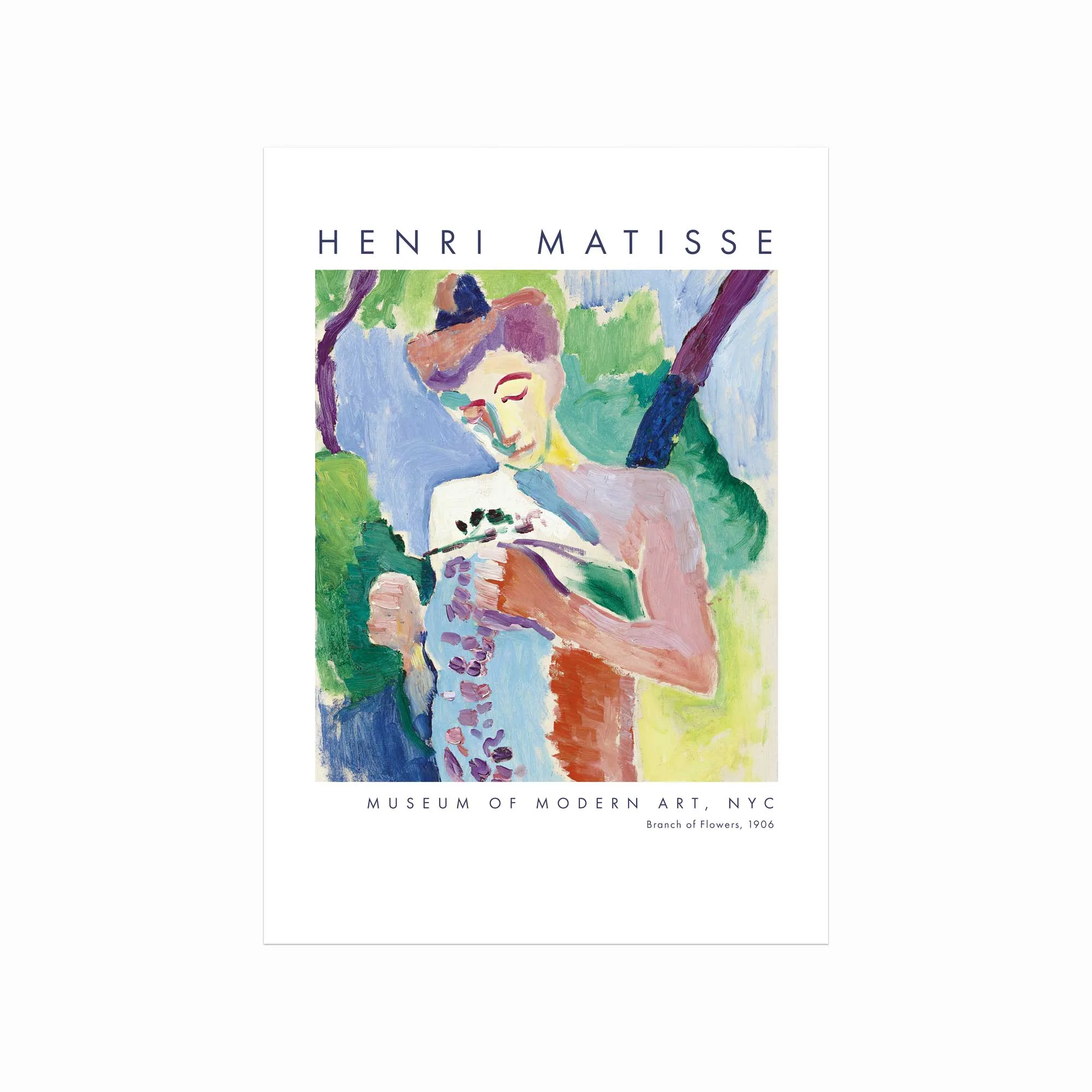 Henri Matisse Plakat Branch Flowers - Designplakater Plakater