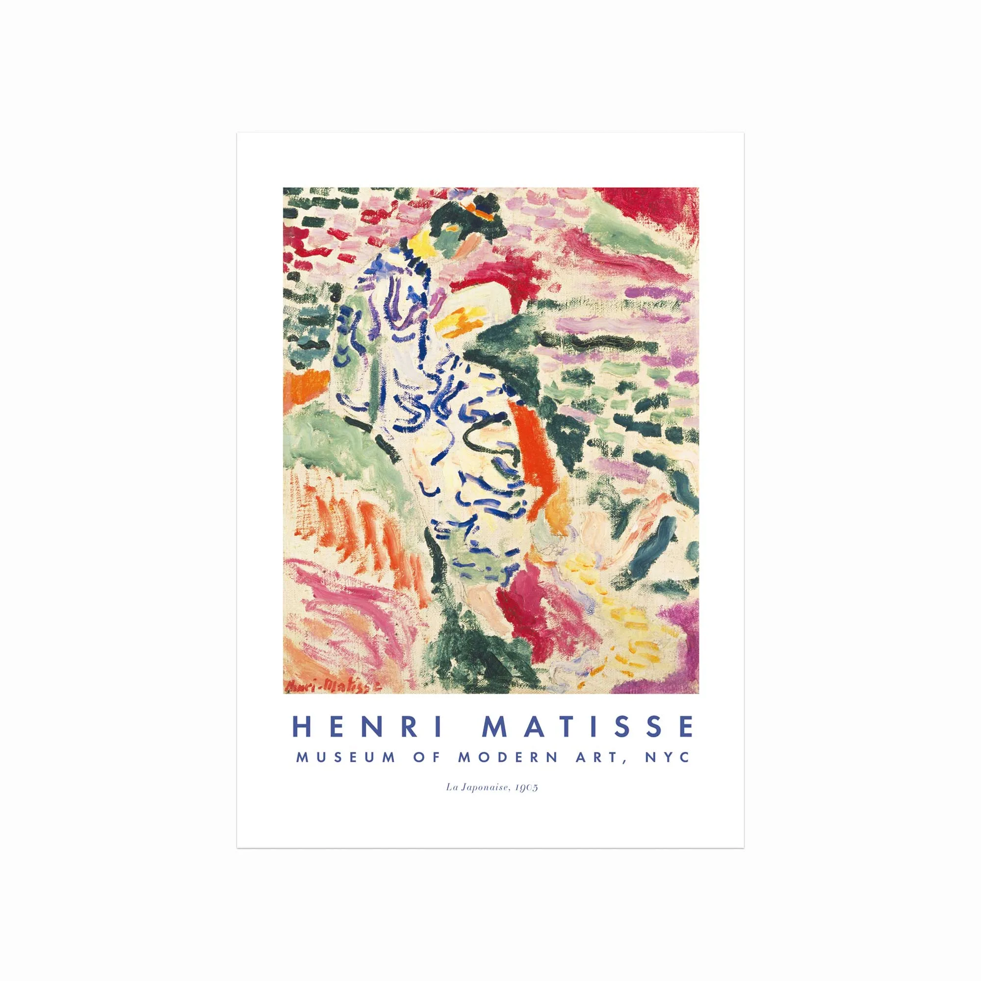 Henri Matisse Plakat Japonaise - Designplakater Plakater