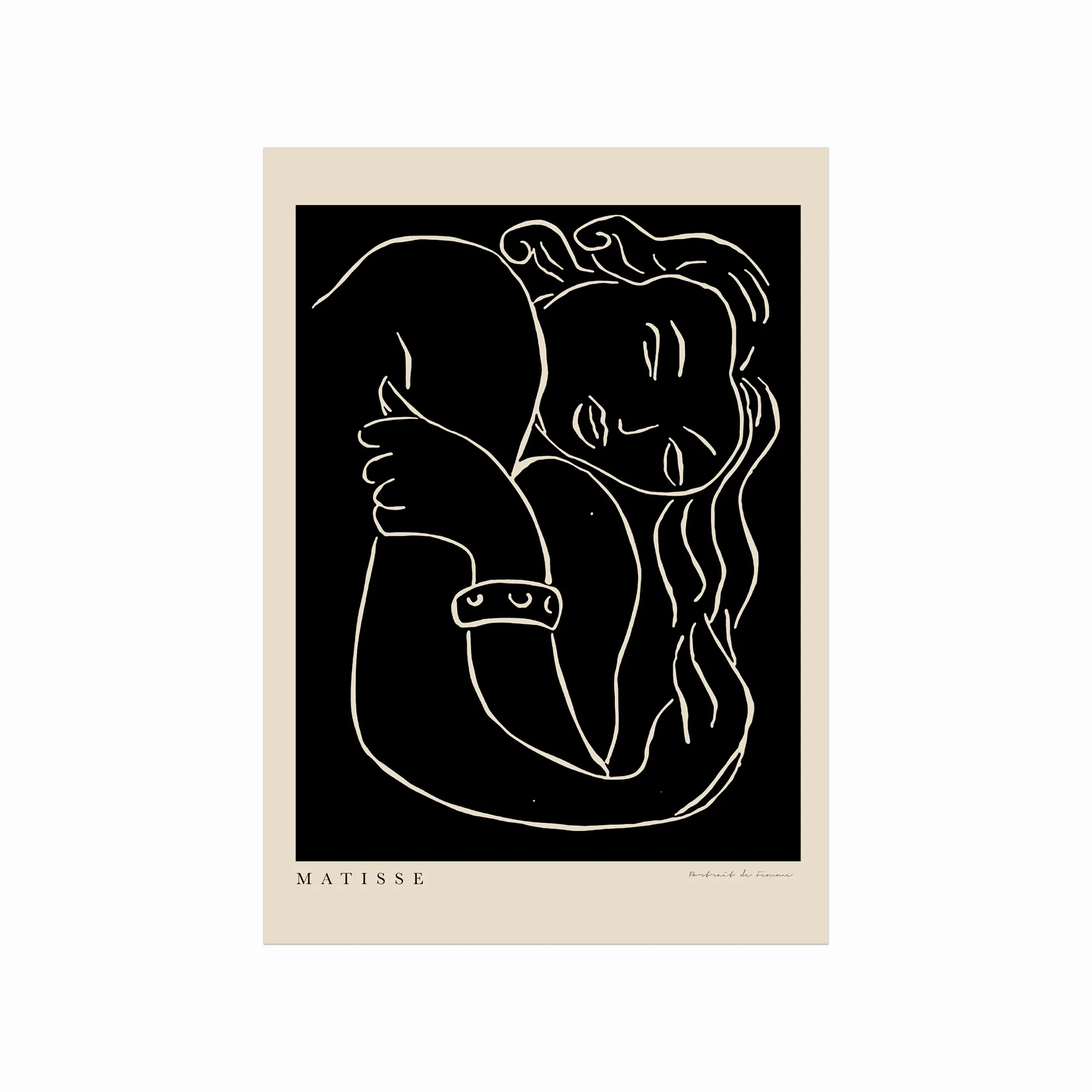 Henri Matisse Plakat Portrait Femme - Designplakater Plakater