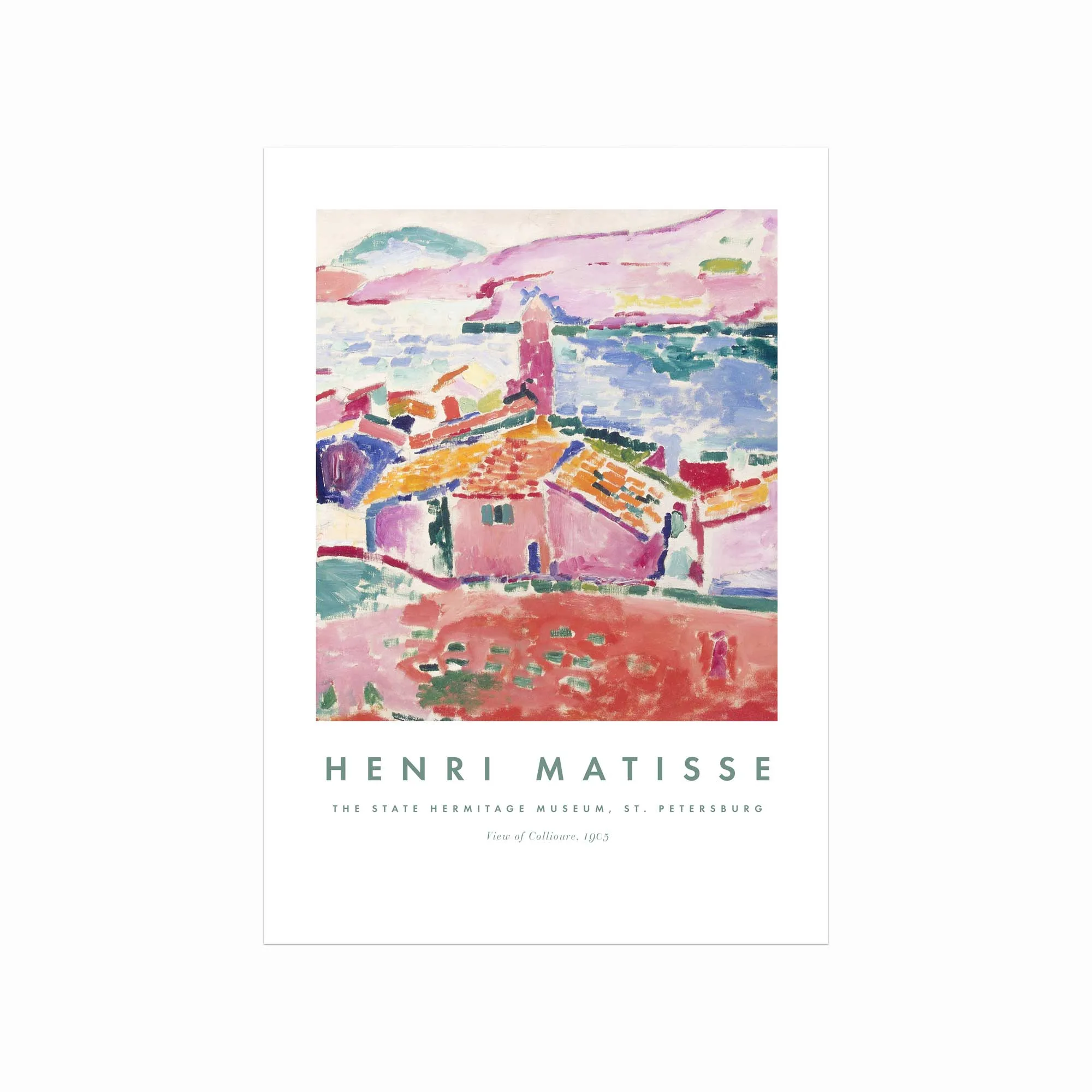 Henri Matisse Plakat View Collioure - Designplakater Plakater