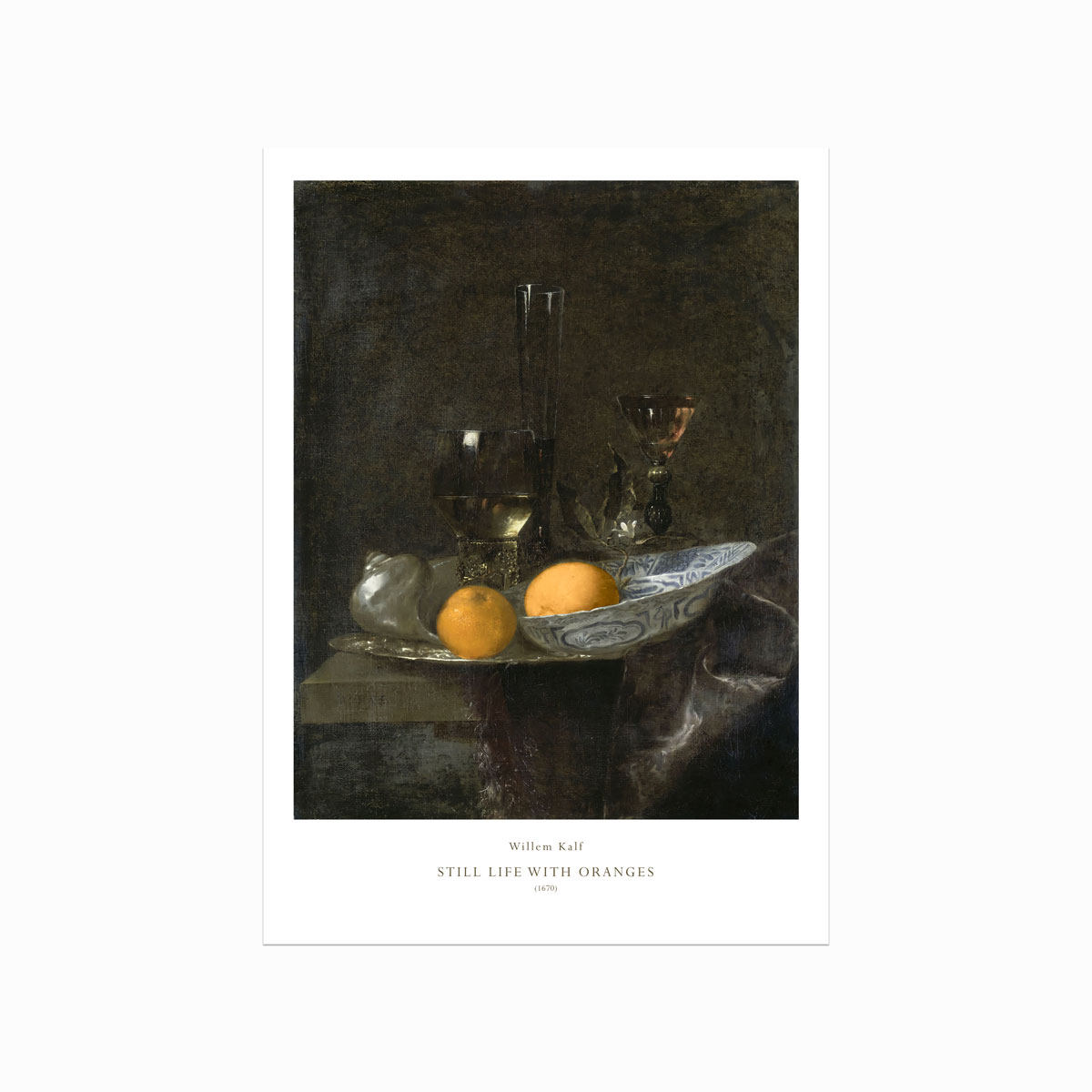 Antik Plakat Still Life With Oranges - Designplakater Plakater