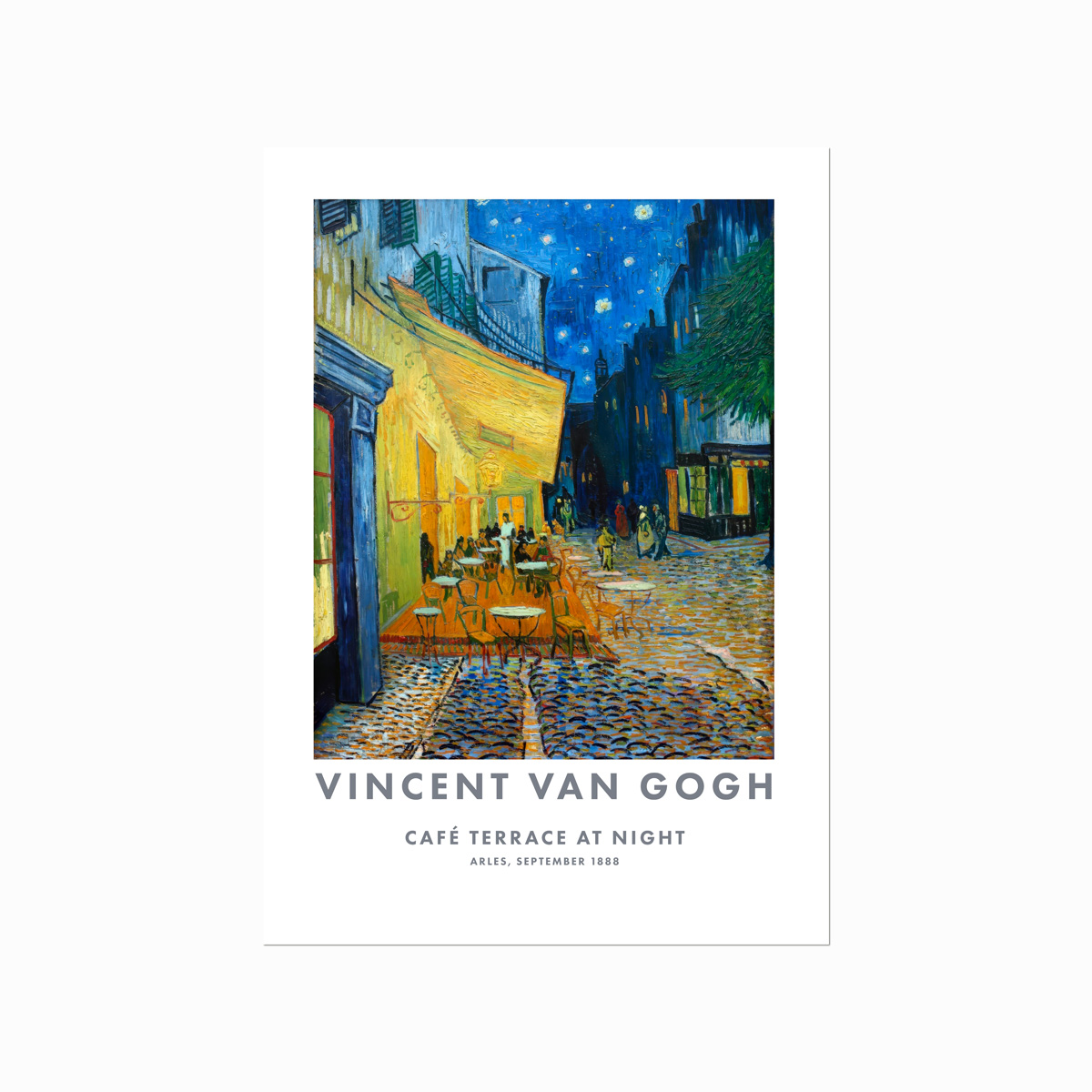 Vincent Van Gogh Plakat Caf Terrace Night - Designplakater Plakater