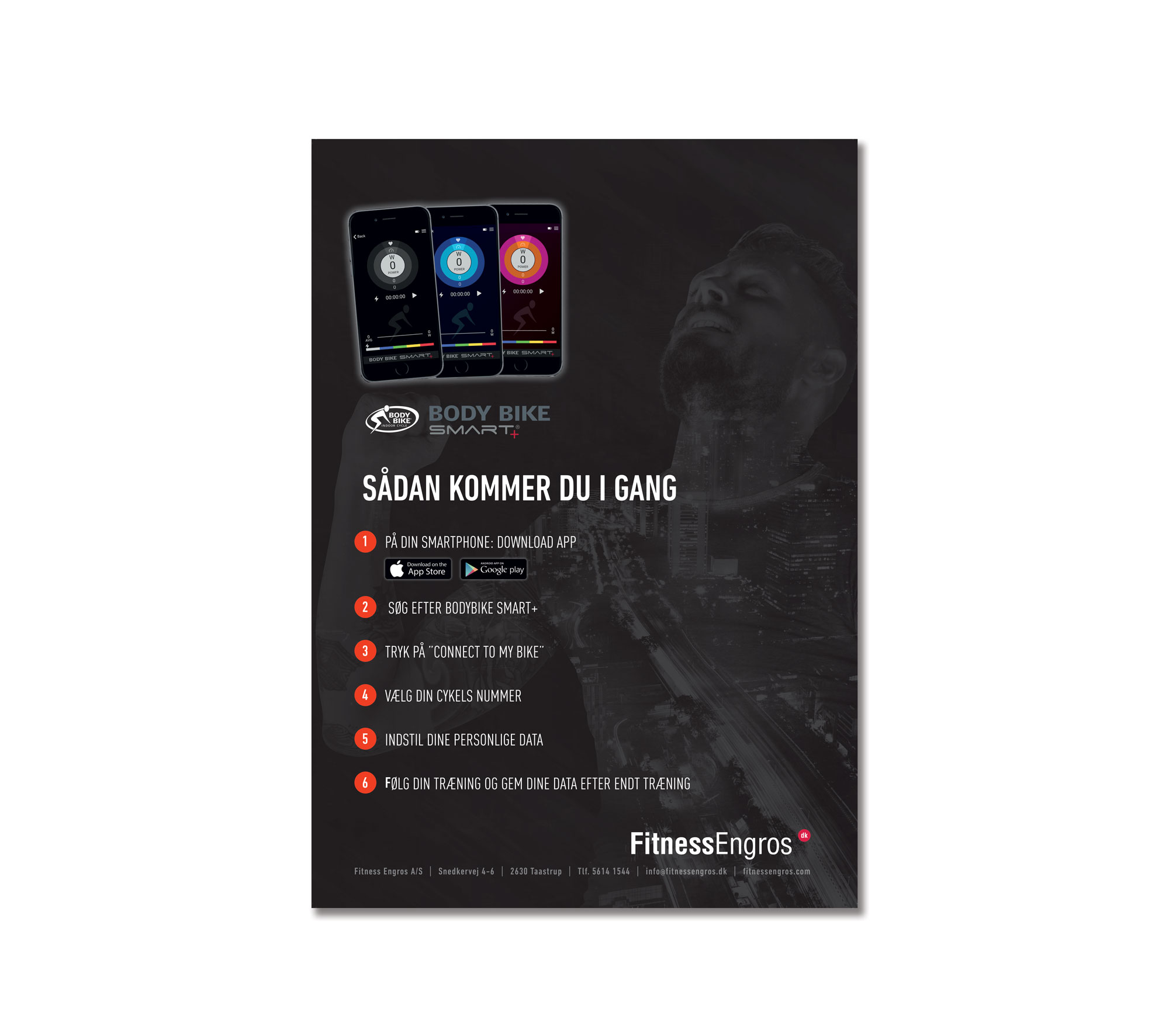 Body Bike Smart Plakat - Body Bike Plakater  - 5714434142506