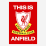 Liverpool This Anfield Plakat - Fodboldgaver.dk Plakater