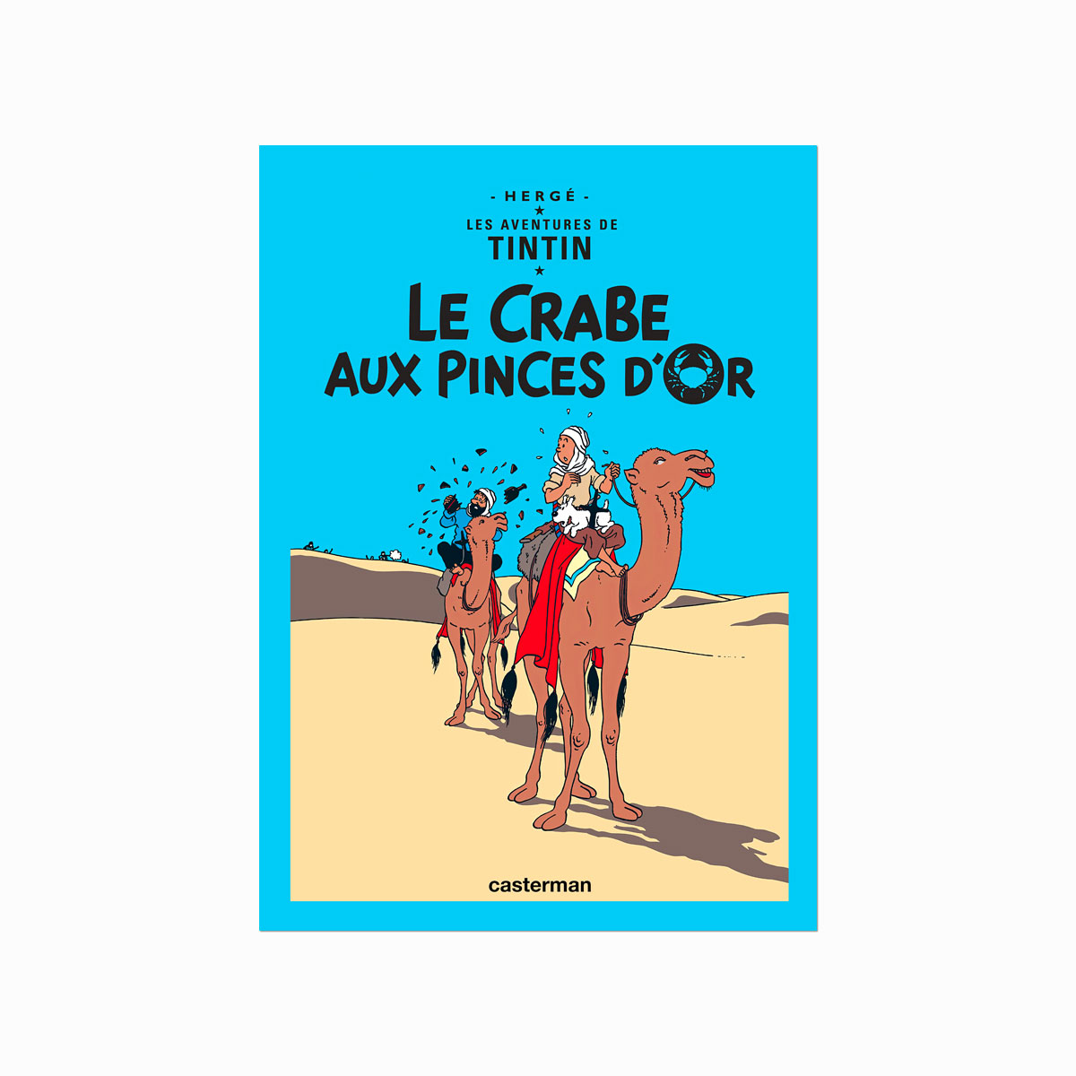 Tintin Plakat Crabe Aux Pinces Dor 1941 - Designplakater Plakater