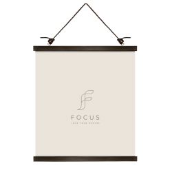 Focus Poster Hanger Magnetic Walnut 61cm - Focus Plakater  - 7391879057688