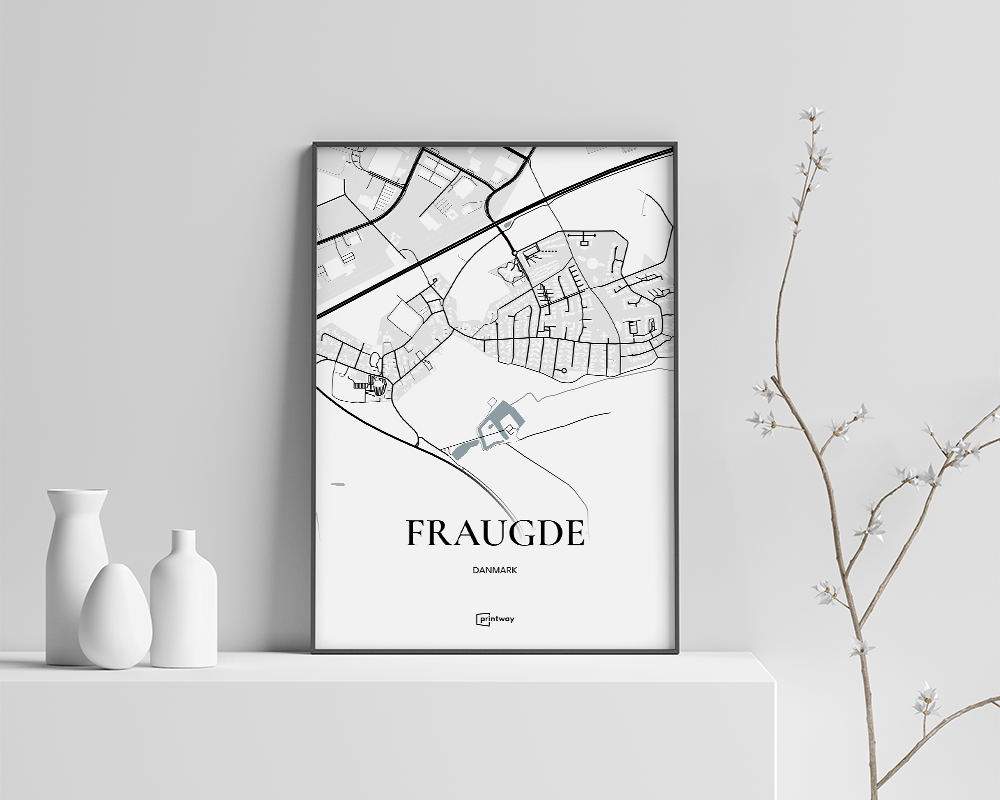 Hvid Fraugde Plakaten - Printway Plakater