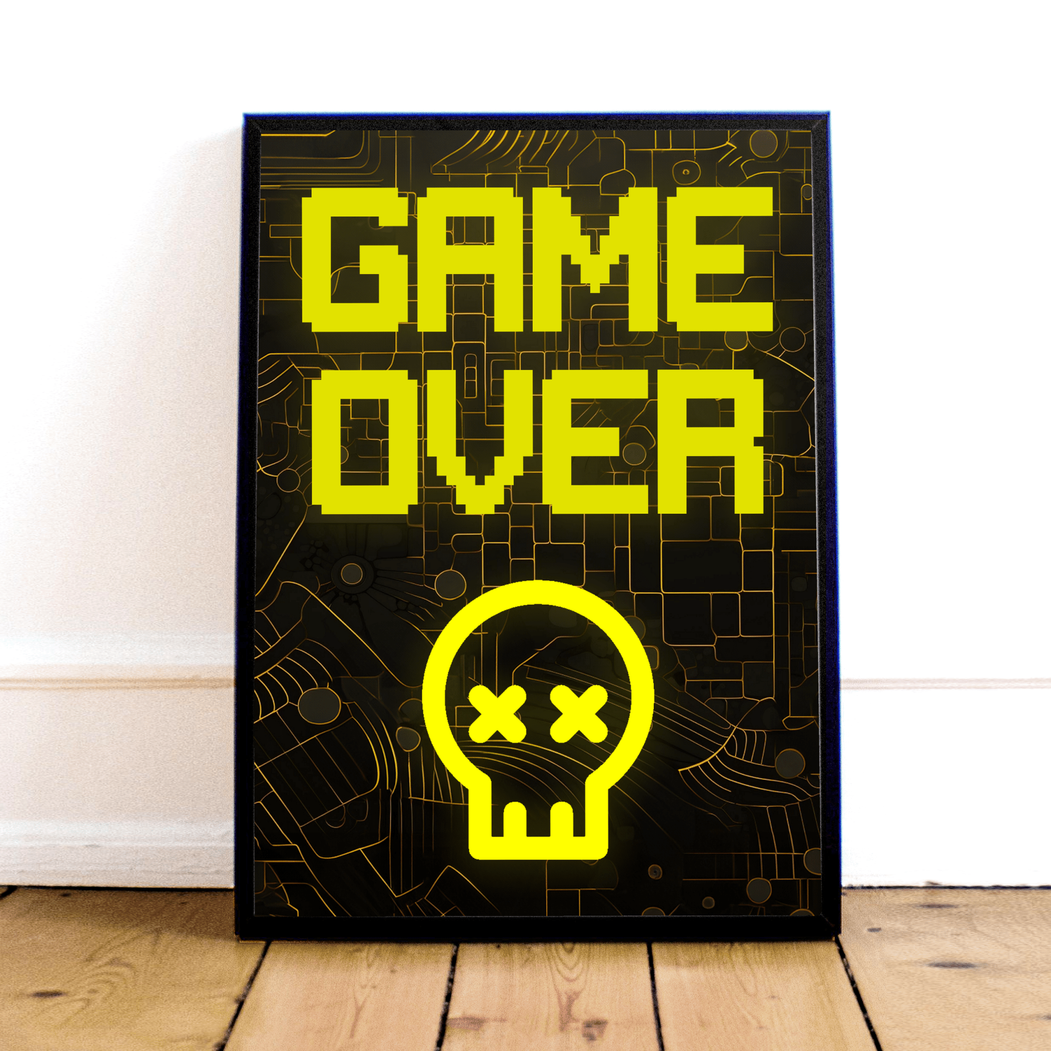 Ampquotgame Overampquot Plakat Geekd - Geekd Plakater