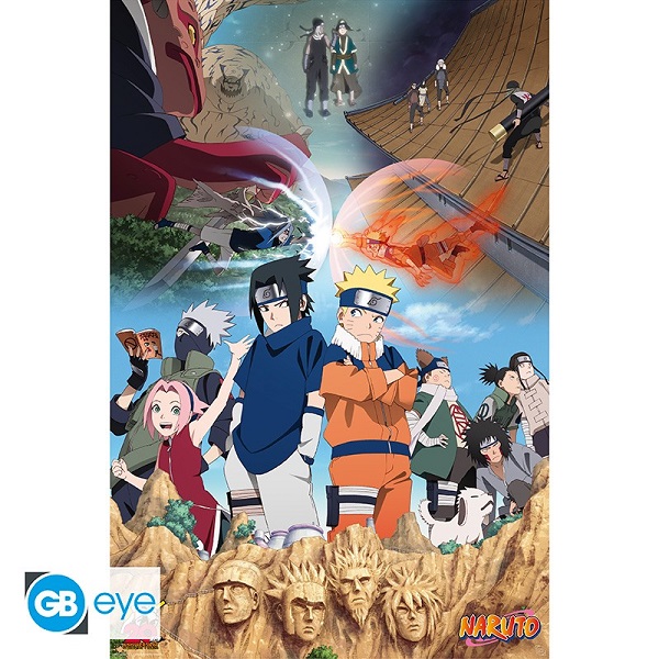 Naruto Will Fire Poster Plakat - !andet Plakater  - 3665361139263