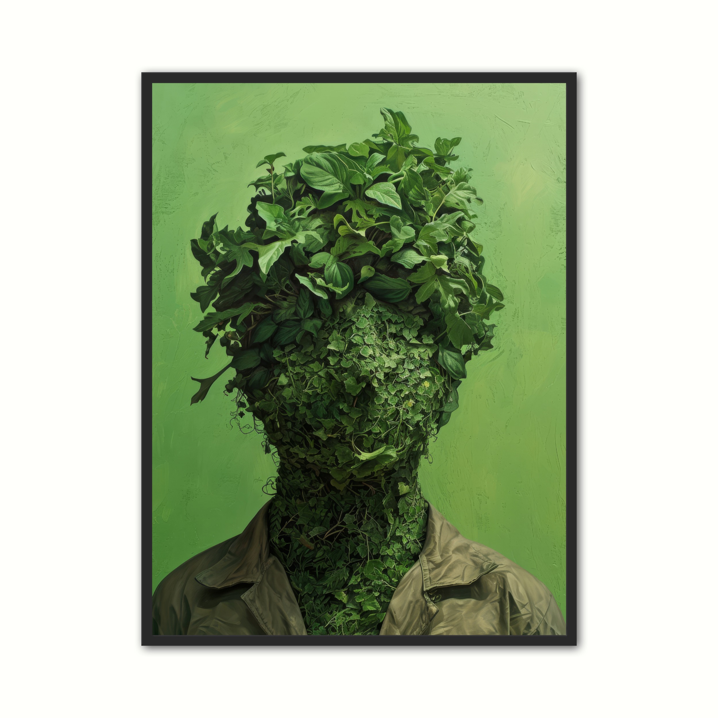 Grøn Plakat Med Green Person Plakat - Ny Plakat Plakater