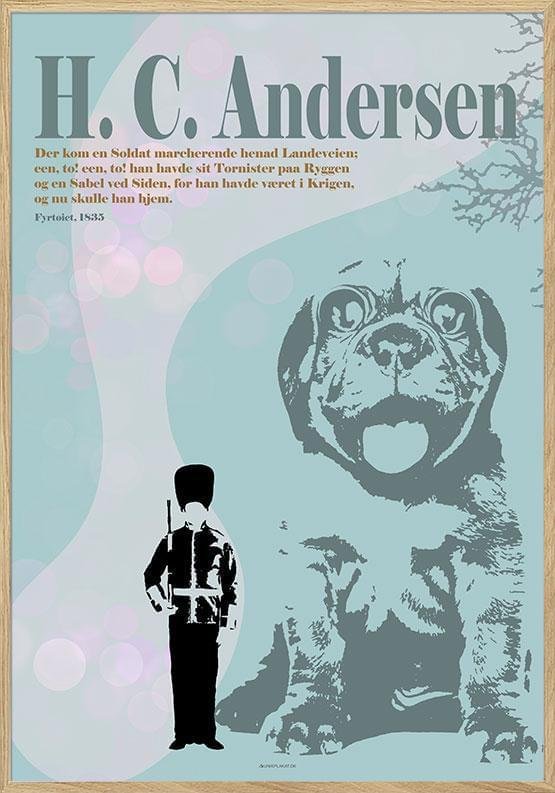 Andersen Plakat Fyrtøjet - Unikplakat.dk Plakater