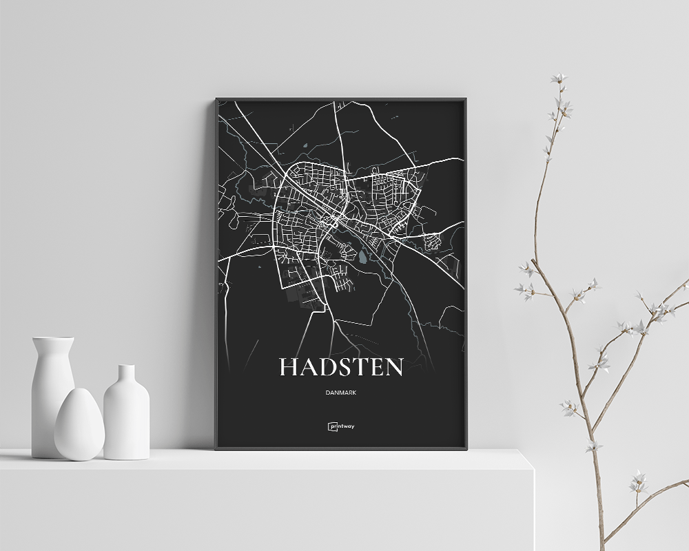 Sort Hadsten Plakaten - Printway Plakater