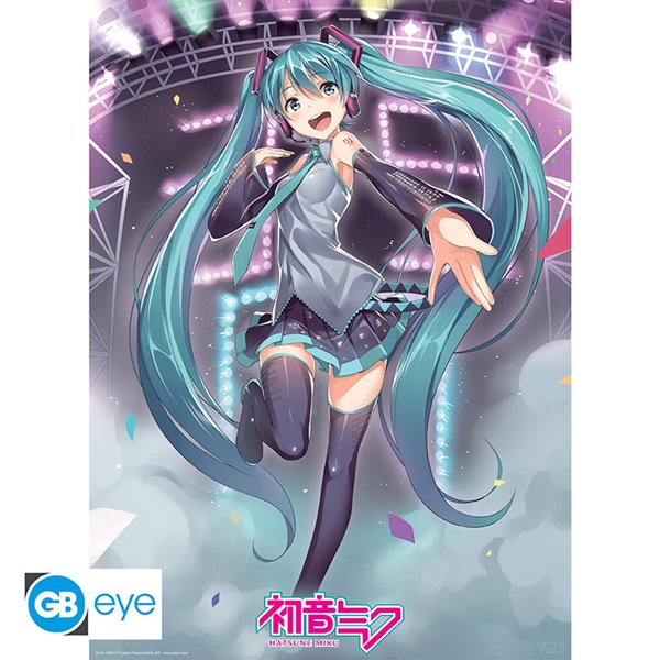 Hatsune Miku Miku Stage Poster Plakat - !andet Plakater  - 3665361099697