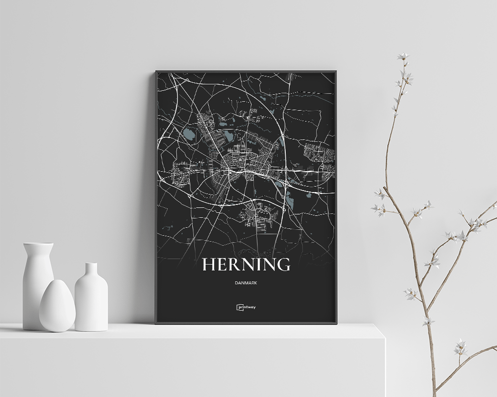 Sort Herning Plakaten - Printway Plakater
