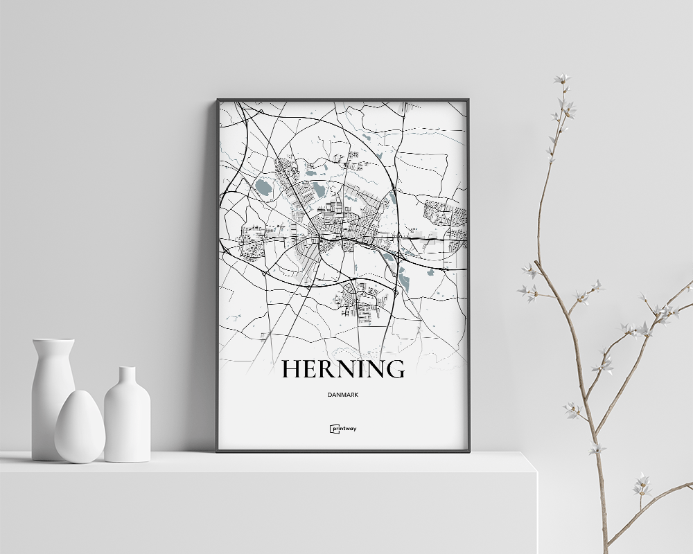 Hvid Herning Plakaten - Printway Plakater