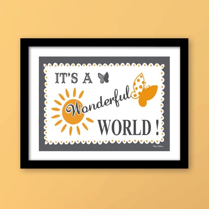 Plakat Wonderful World - Plakater