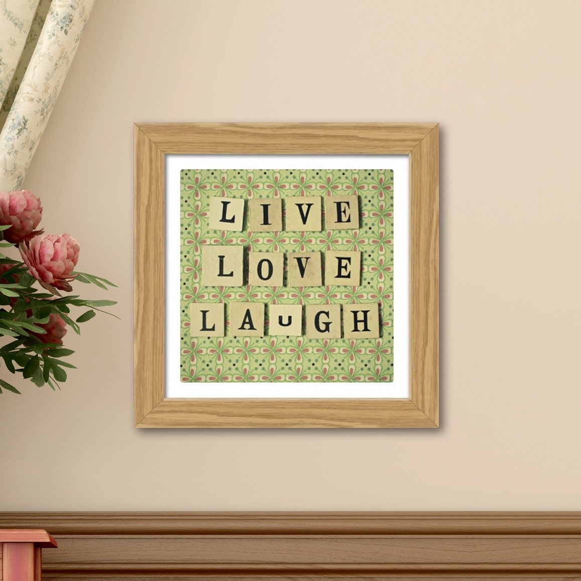 Plakat Live Love Laugh - Plakater