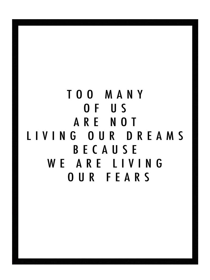 Live Your Dreams - Postersbyus Plakater
