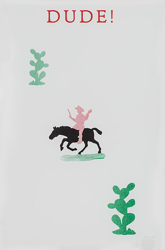 Marke Newton Print Dude - Marke Newton Plakater  - 3760243670077