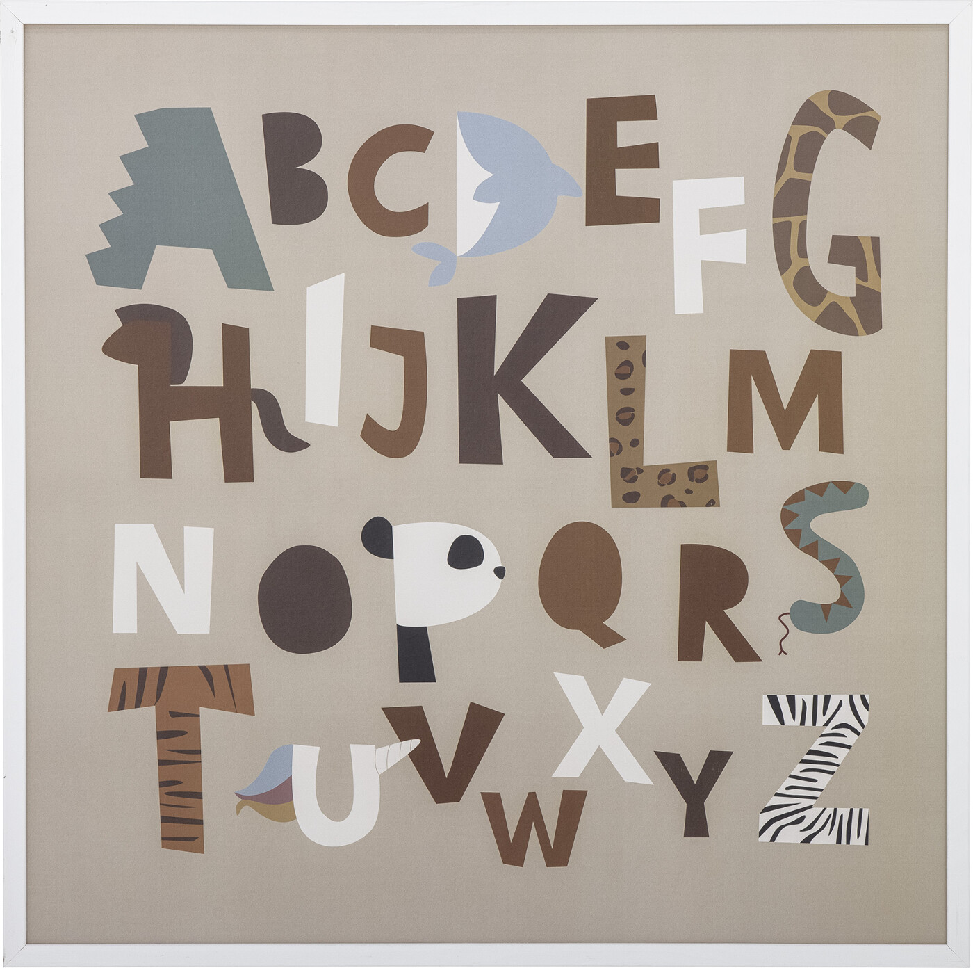 Hvid Bloomingville Mini Memmo Plakat Til Børneværelset Fyr - Plakater  - 5711173299140