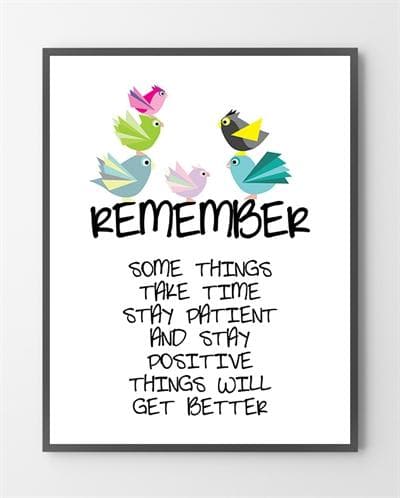Plakat Remember 30x40 - Bylux Plakater