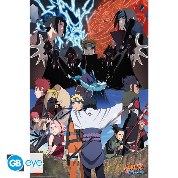 Naruto Shippuden Rivals Poster Plakat - !andet Plakater - 3665361139270