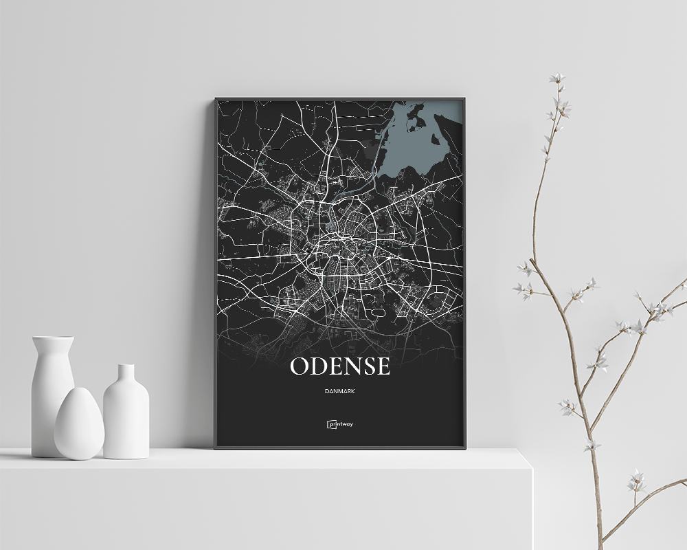 Sort Odense Plakaten - Printway Plakater