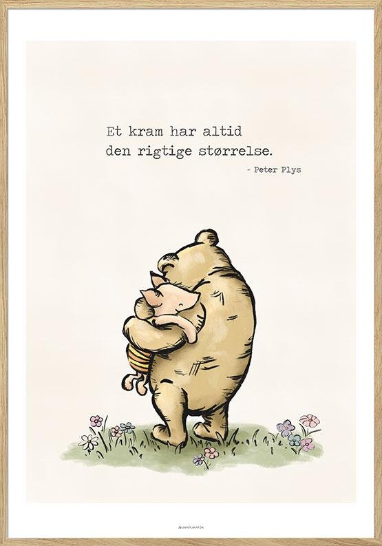 Peter Plys Plakat Kram - Unikplakat.dk Plakater